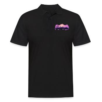 Londres - Polo Homme - noir - Devant - Kai (181cm)