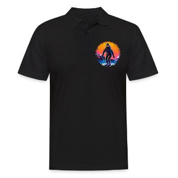 Snowboard ou ski puis après-ski - Polo Homme - noir - Devant - Kai (181cm)