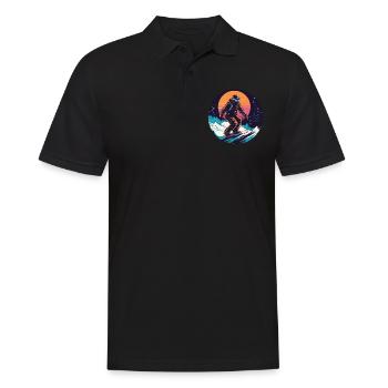 Snowboard ou ski puis après-ski - Polo Homme - noir - Devant - Kai (181cm)