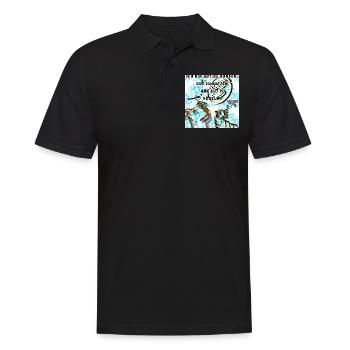 Ich bin Gut zu...!! - Abbild - 2023 - Männer Poloshirt - Schwarz - Vorne - Kai (181cm)