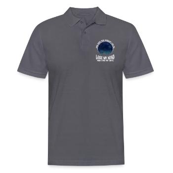 Wald - Männer Poloshirt - Anthrazit - Vorne - Nico (186cm)