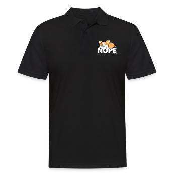 Corgi - Polo Homme - noir - Devant - Kai (181cm)
