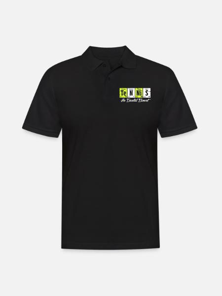Tennis - Men's Polo Shirt - black