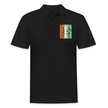 Observation des oiseaux Birdwatcher Bird Birds - Polo Homme - noir - Devant - Kai (181cm)