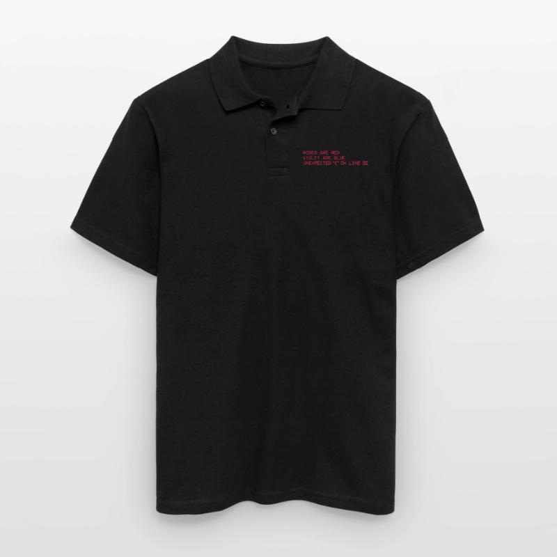 Programmierer Code Coder Programmieren Geschenk Männer Poloshirt