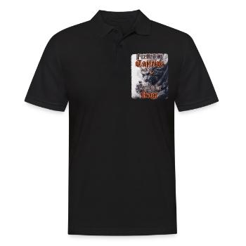 Caféine Dragon Rage Féminine Café Fun Féminisme - Polo Homme - noir - Devant - Kai (181cm)