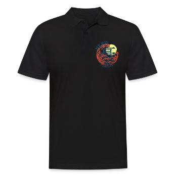 Japan Hero since February 1994 Geburtstaggeschenk - Männer Poloshirt - Schwarz - Vorne - Kai (181cm)