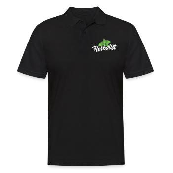 Herb Collector Herb Garden Herbes aromatiques - Polo Homme - noir - Devant - Kai (181cm)