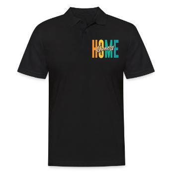 Hauseigentümer Hausherr Hausbesitzer Haus - Männer Poloshirt - Schwarz - Vorne - Kai (181cm)