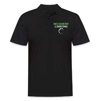 Erholung Laden Patient Erholen Überlebender - Männer Poloshirt - Schwarz - Vorne - Kai (181cm)