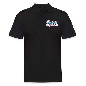 Équipe de sages-femmes Profession de sage-femme Obstétrique Dictons - Polo Homme - noir - Devant - Kai (181cm)