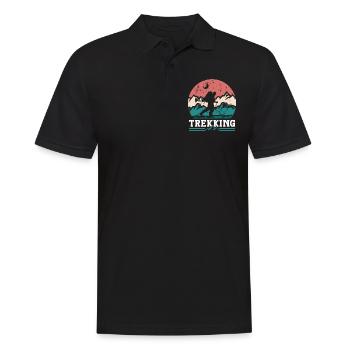 Trekking Randonneurs Amateurs de randonnée - Polo Homme - noir - Devant - Kai (181cm)