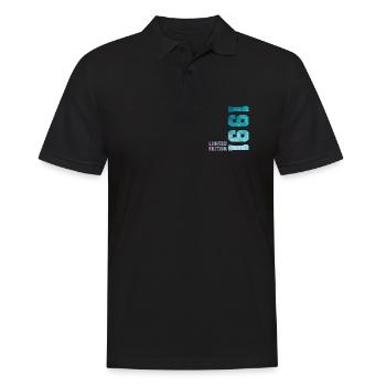 1991 Édition Limitée 35 ans anniversaire - Polo Homme - noir - Devant - Kai (181cm)