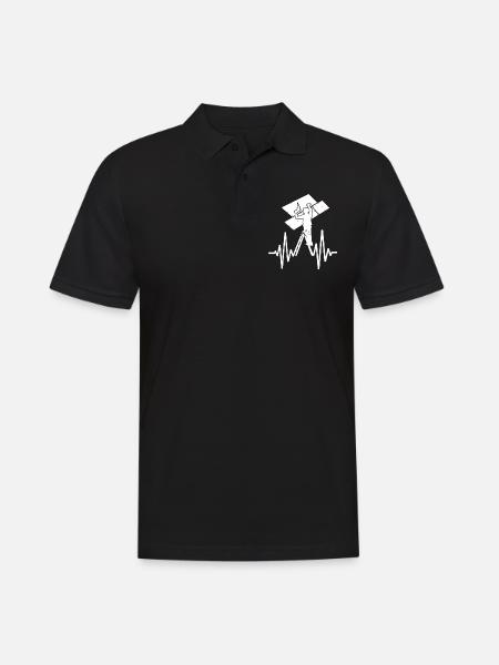 Drywall drywall fitter drywall - Men's Polo Shirt - black