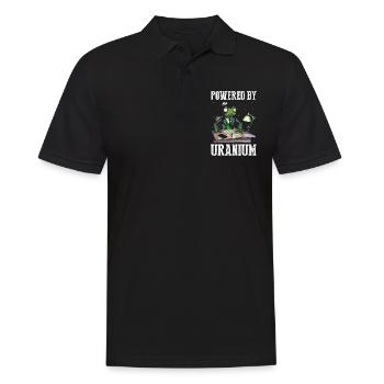 Erneuerbare Nukleare Spruch für Nukleartechnik - Männer Poloshirt - Schwarz - Vorne - Kai (181cm)