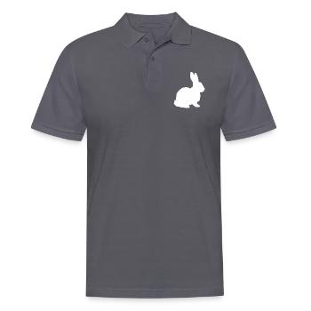 lièvre - Polo Homme - charbon - Devant - Nico (186cm)