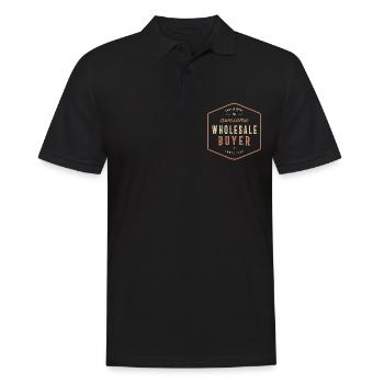 Drôle génial Acheteur en gros Occupation - Polo Homme - noir - Devant - Kai (181cm)