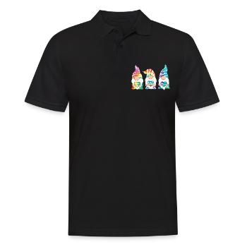 Tenue de Noël Cnomies - Polo Homme - noir - Devant - Kai (181cm)