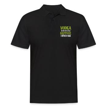 Bruder - Männer Poloshirt - Schwarz - Vorne - Kai (181cm)