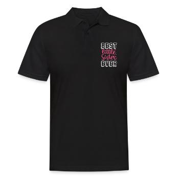 Soeur Frère Frères et sœurs Cadeau de famille - Polo Homme - noir - Devant - Kai (181cm)