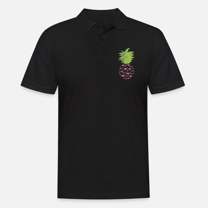 Flamant - Polo Homme - noir