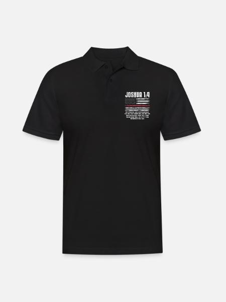 Bible - Men's Polo Shirt - black