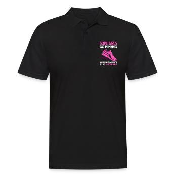 Laufen - Männer Poloshirt - Schwarz - Vorne - Kai (181cm)