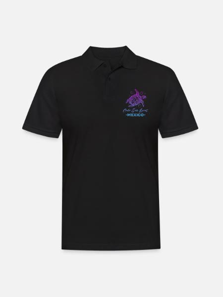 Mexico Cabo - Men's Polo Shirt - black