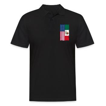 Cadeau de la nation mexicaine mexicaine - Polo Homme - noir - Devant - Kai (181cm)