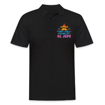 Cadeau de la nation mexicaine mexicaine - Polo Homme - noir - Devant - Kai (181cm)