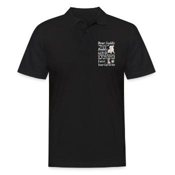 Chihuahua - Men's Polo Shirt - black - Front - Kai (181cm)