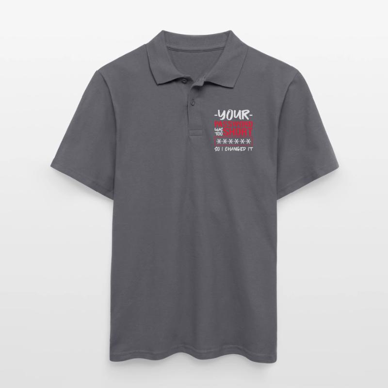 Hacker Coder Computer Hacking Gift Men's Polo Shirt