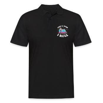 Glace - Polo Homme - noir - Devant - Kai (181cm)