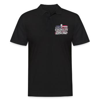 Pays - Polo Homme - noir - Devant - Kai (181cm)