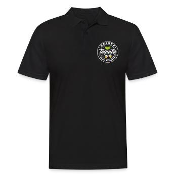 Tequila Sunrise Saufen Party Mexiko Geschenk - Männer Poloshirt - Schwarz - Vorne - Kai (181cm)