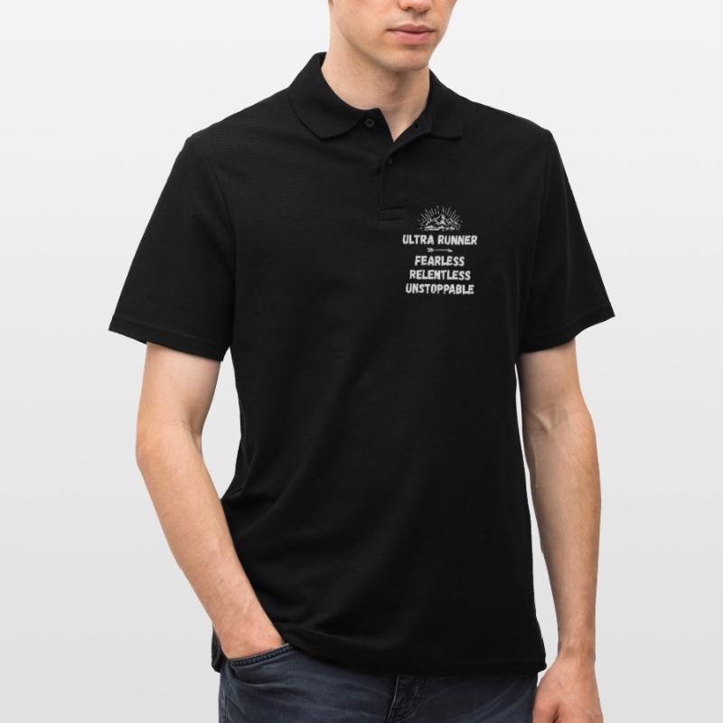 Ultra Runner - Intrépide. Implacable. Imparable. Polo Homme