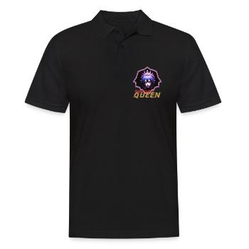 Bad Girl's Queen - Men's Polo Shirt - black - Front - Kai (181cm)