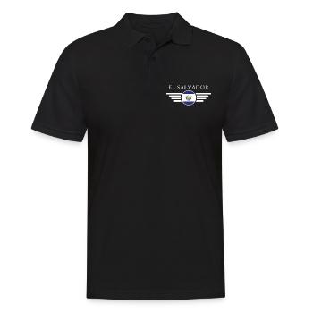 J’aime le Salvador Design T-Shirt - Polo Homme - noir - Devant - Kai (181cm)