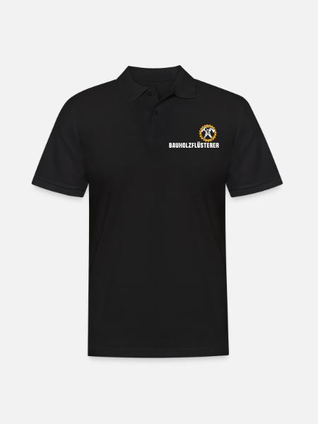Zimmermann Zimmerer - Männer Poloshirt - Schwarz