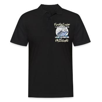 Cruise Family Cruise - Men's Polo Shirt - black - Front - Kai (181cm)