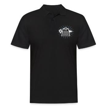 Maître nageur - Polo Homme - noir - Devant - Kai (181cm)