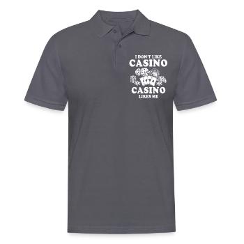 Casino - Polo Homme - charbon - Devant - Nico (186cm)