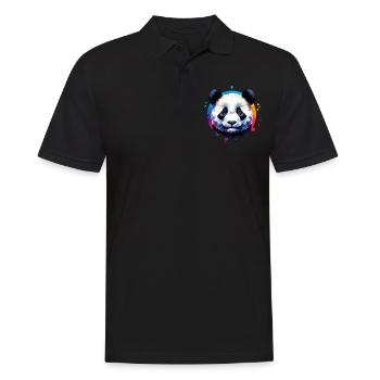 Panda - Polo Homme - noir - Devant - Kai (181cm)