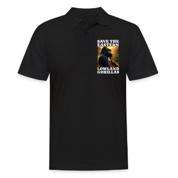 Gray Gorilla - Men's Polo Shirt - black - Front - Kai (181cm)