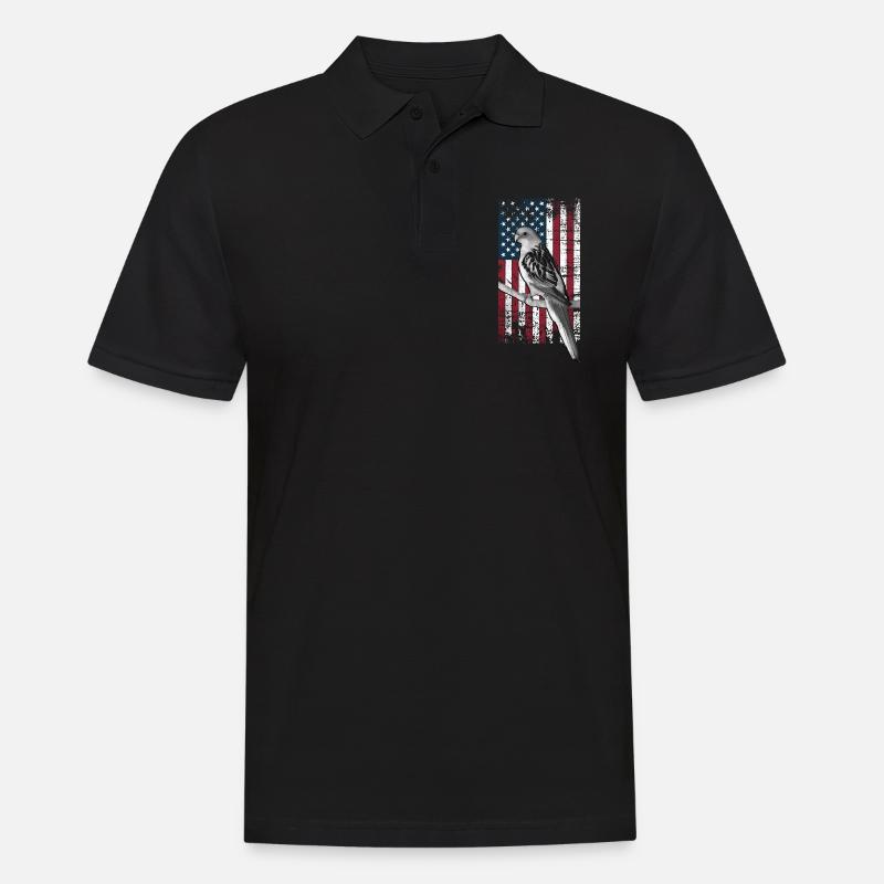 Perruche Rosella US Rosella - Polo Homme - noir