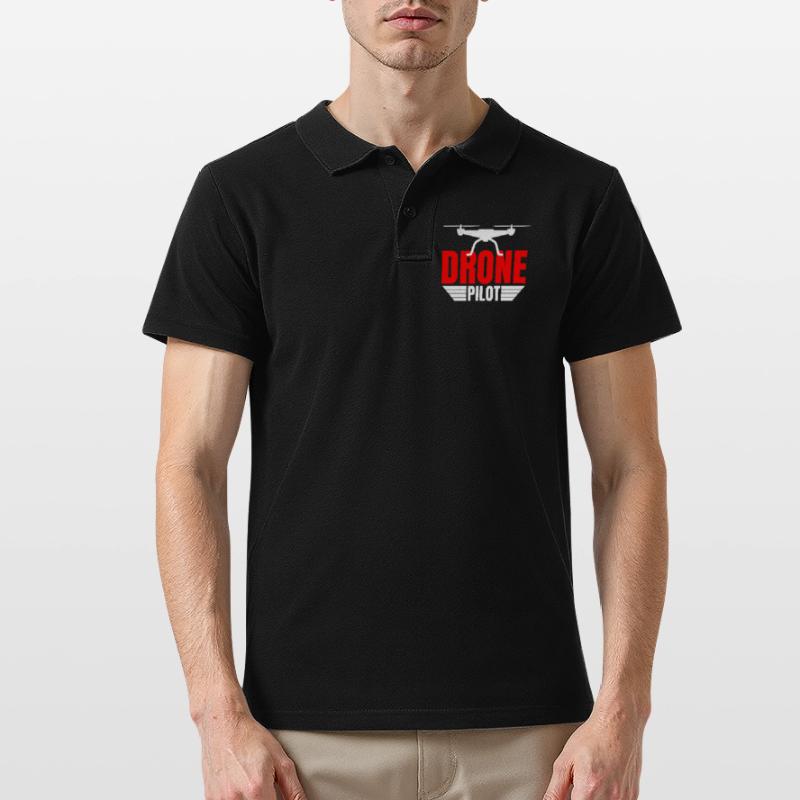 Drone Drone Pilot Drone Operator Quadcopter Men's Polo Shirt