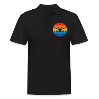 Drone Drone Pilot Drone Operator Quadcopter - Men's Polo Shirt - black - Front - Kai (181cm)