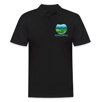 Aquascaping design I Aquarium Fish Tank Gardener - Polo Homme - noir - Devant - Kai (181cm)