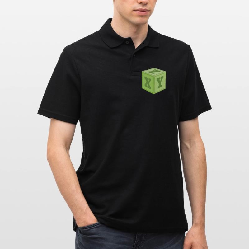 Cadeau d'impression de test d'axe XYZ pour le cube de calibrage d'impression 3D Polo Homme