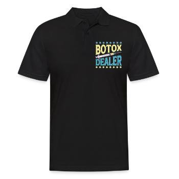 Revendeur de Botox 11 - Polo Homme - noir - Devant - Kai (181cm)